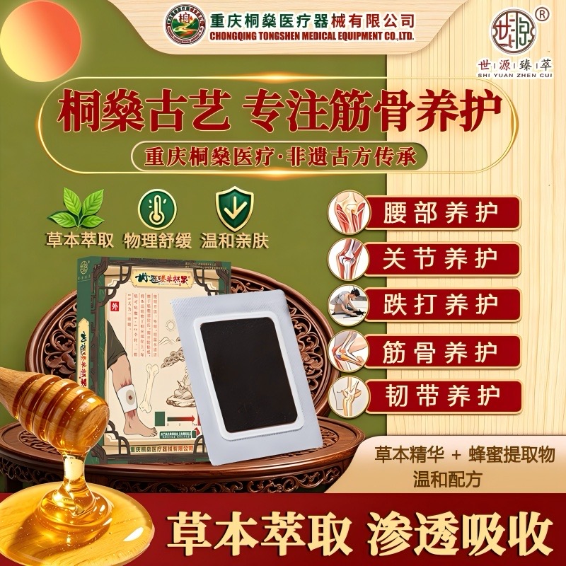 跌打损伤—世源臻萃中药蜂蜜膏贴